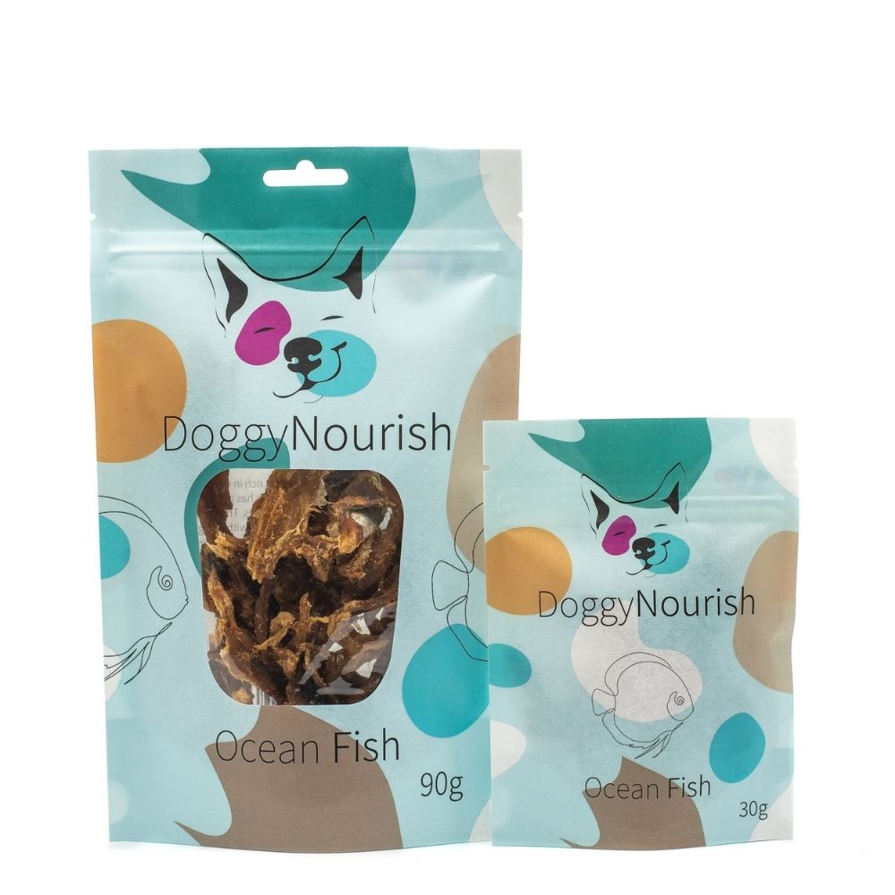 wholesome dog treats Doggy Nourish fish