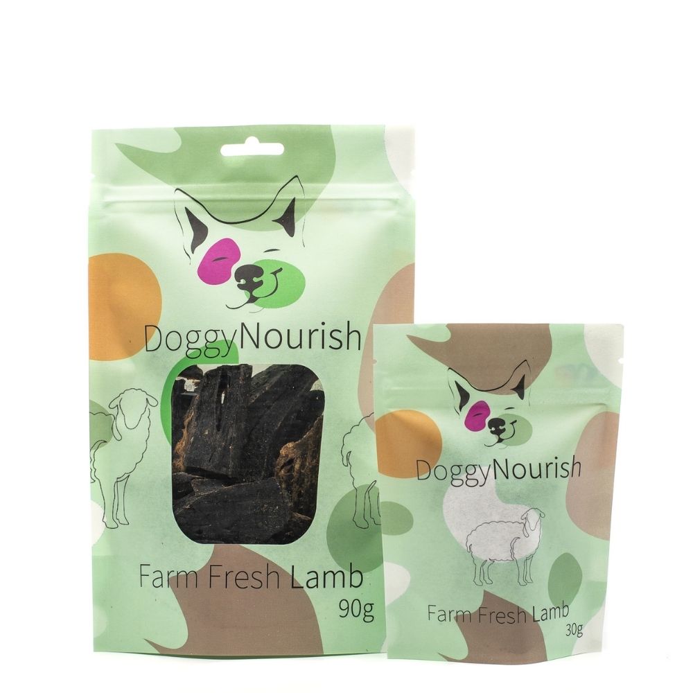 wholesome dog treats Doggy Nourish lamb